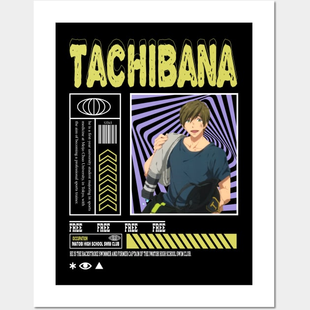 Makoto Tachibana free Wall Art by AssoDesign